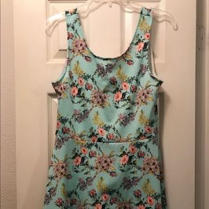 H&M Floral Print size 14 Dress
